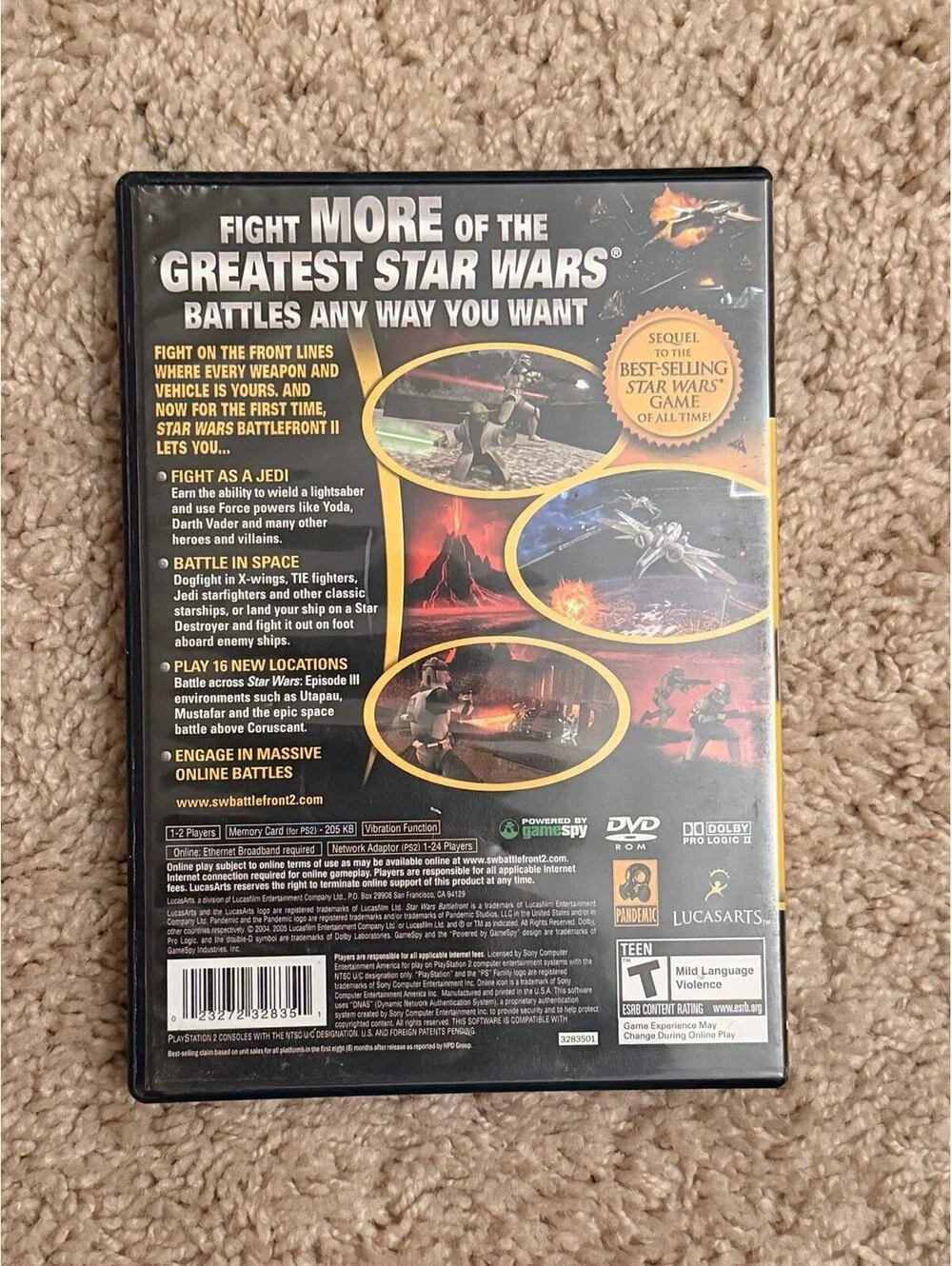 Star Wars Battlefront 2 for PlayStation 2